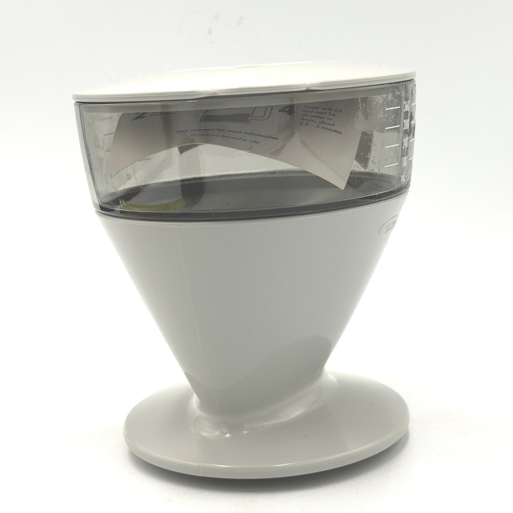 OXO Starbucks Pour-Over Coffee Maker 12oz Grey Water Tank Dripper - Picture 4 of 12